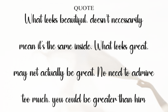 Fancy Font - Preview 3