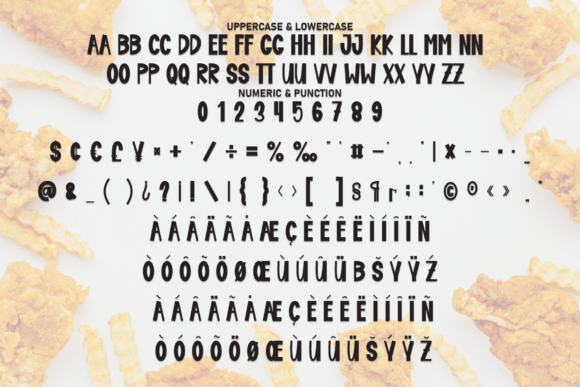 Fried Chicken Font - Preview 6