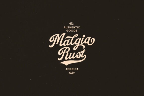Goldray Club Font - Preview 1