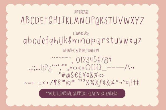 Grissini Stick Font PNG with transparent background - Preview 1