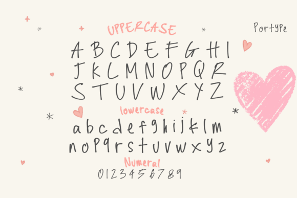 Handvera Font font preview - 2