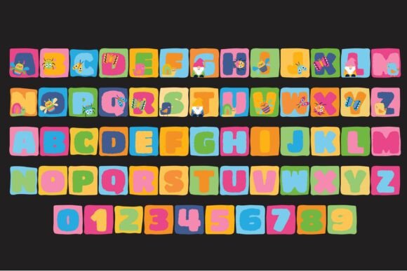 Iconic Garden Font PNG with transparent background - Preview 2