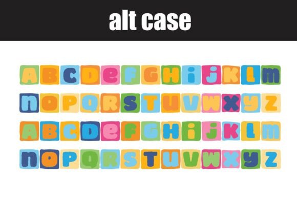 Iconic Garden Font PNG with transparent background - Preview 6