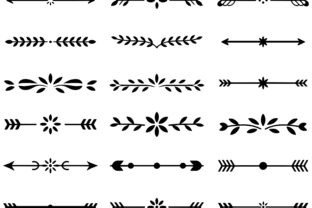 Line Dividers SVG Bundle Graphic by Priyo Design Shop · Creative Fabrica