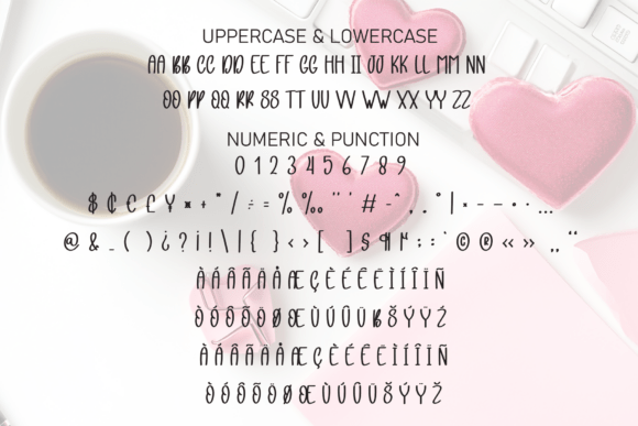 Love Daily Font PNG with transparent background - Preview 6