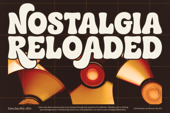 Lucky Chunks Font PNG with transparent background - Preview 3