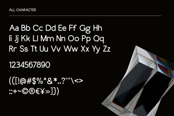 Manoco Font PNG with transparent background - Preview 1