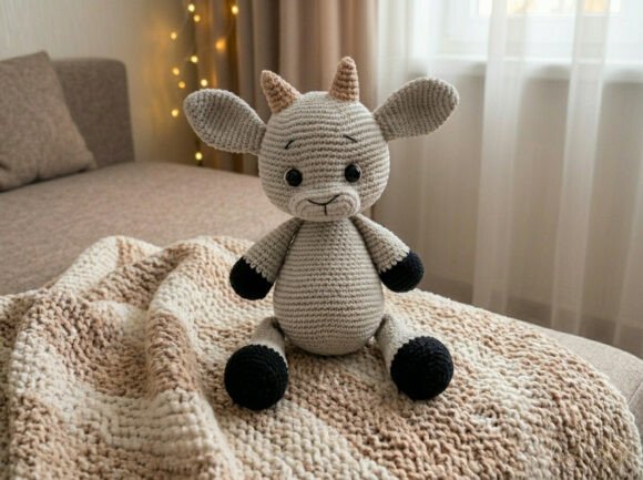 Meadow Goat Pattern