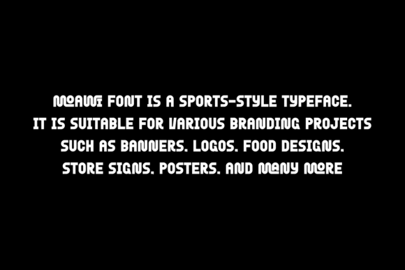 Moawi Font PNG with transparent background - Preview 4