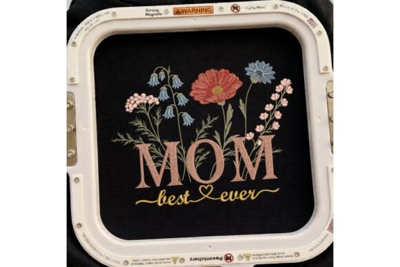 Mom Floral Best Ever