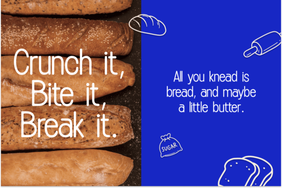 Munchy Cookie Font PNG with transparent background - Preview 5