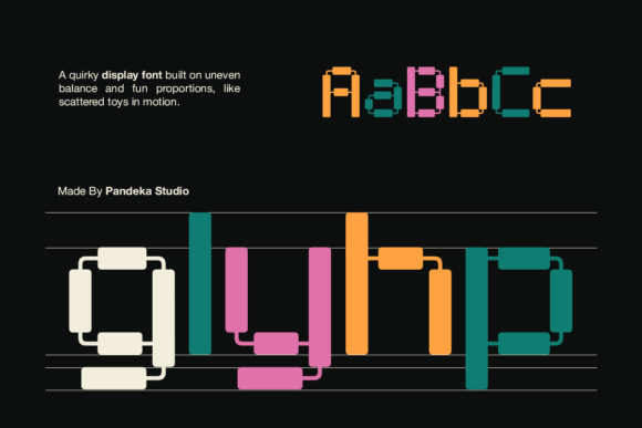 Play Sticz Font PNG with transparent background - Preview 2