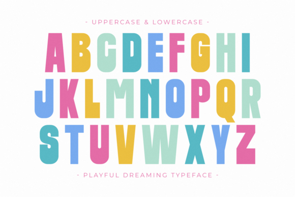 Playful Dreaming Font PNG with transparent background - Preview 5