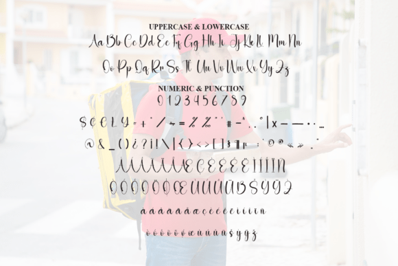 Postman Font PNG with transparent background - Preview 6