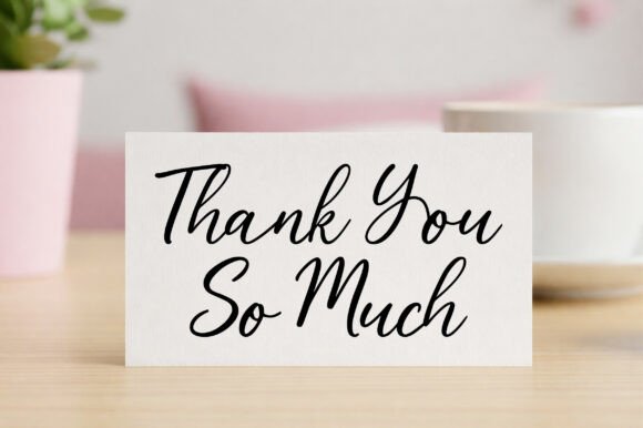 Premium Handwriting Font PNG with transparent background - Preview 6