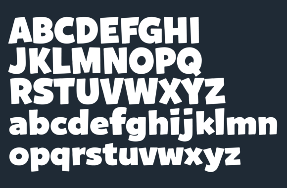 Quirko Font PNG with transparent background - Preview 1