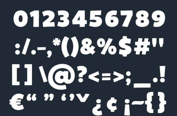 Quirko Font PNG with transparent background - Preview 2