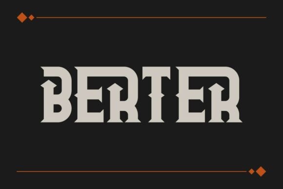 Qosta Font PNG with transparent background - Preview 1