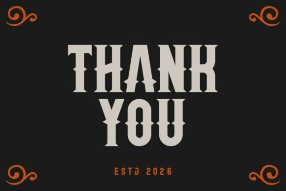 Qosta Font PNG with transparent background - Preview 2