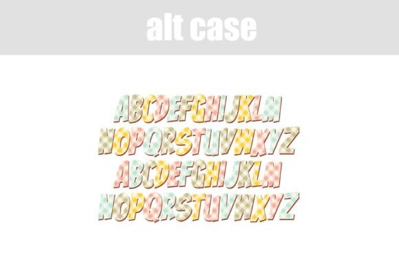 Retro Housewife Font PNG with transparent background - Preview 6