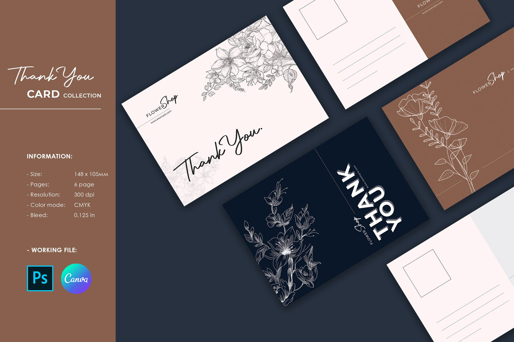 Thank You Postcards