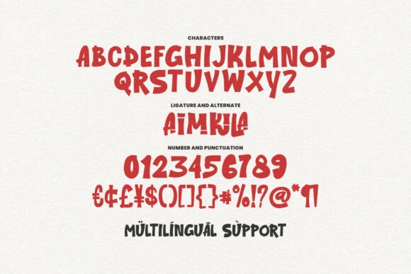Akimila Plawud Font - Preview 5