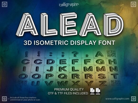 Alead Font - Preview 1