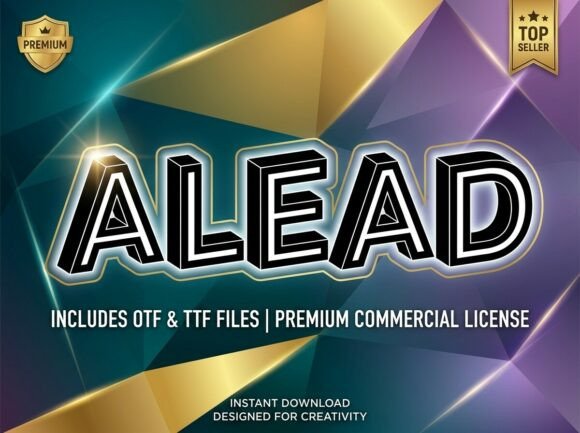 Alead Font - Preview 2
