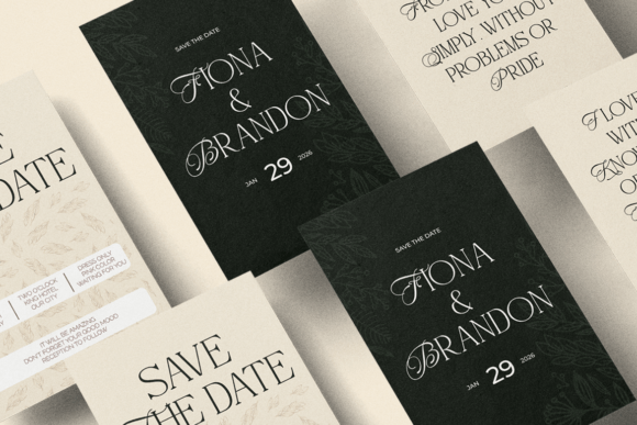 Atelier Blume Font - Preview 1