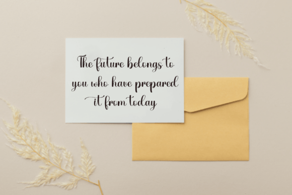 Beautiful Shopia Font - Preview 6