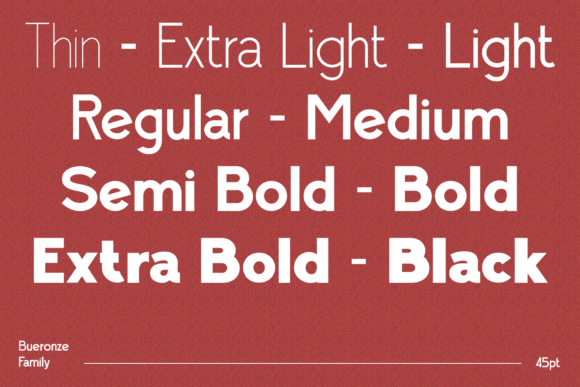Bueronze Font - Preview 2