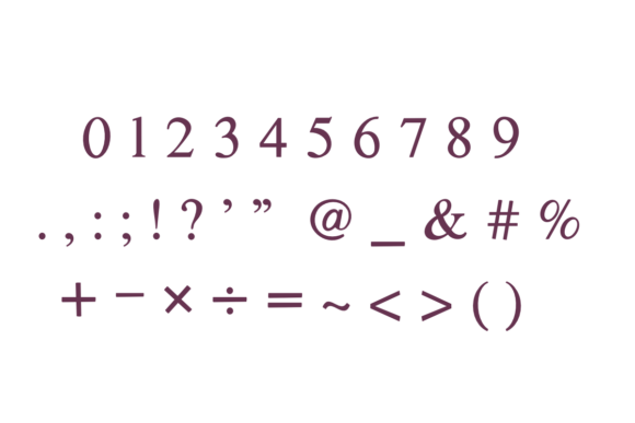 Butterfly and Lotus Font - Preview 3