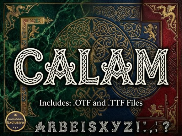 Calam Font - Preview 2