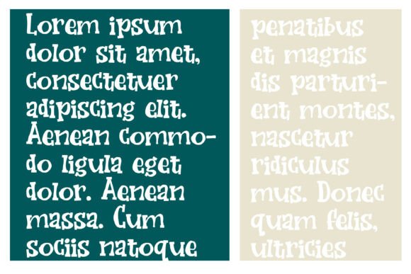 Chinatic Font PNG with transparent background - Preview 3