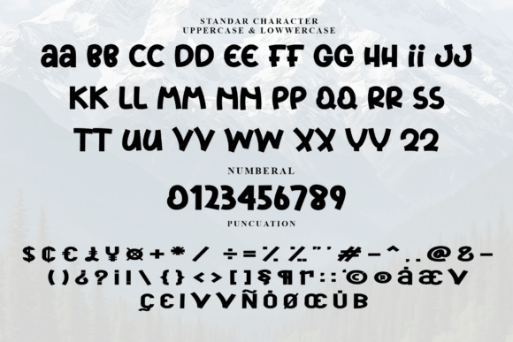 Daily Monday Font PNG with transparent background - Preview 2