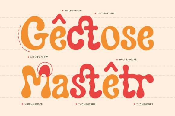 Dripero Font - Preview 1
