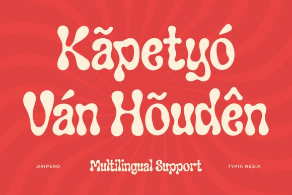 Dripero Font - Preview 2