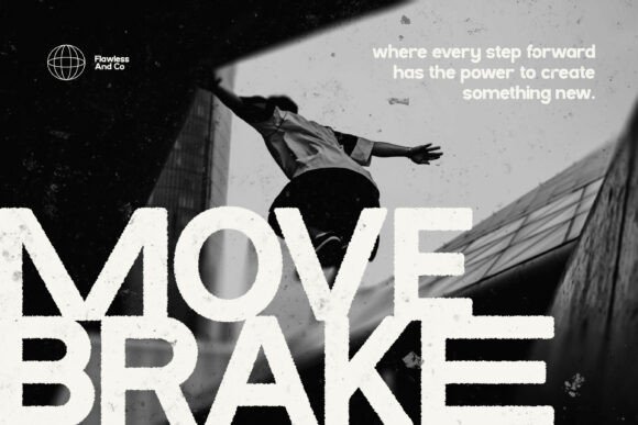 Fake Blur Font - Preview 2