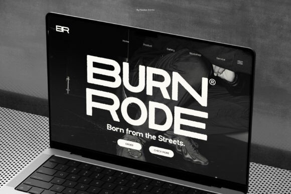 Fake Blur Font - Preview 4