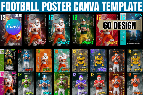 Football Poster Canva Template