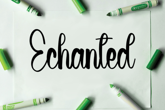 Friday Authentic Font PNG with transparent background - Preview 2