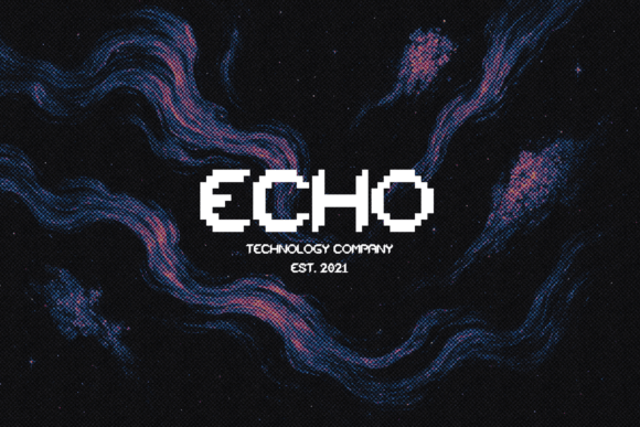 Galactic Grid Font - Preview 3