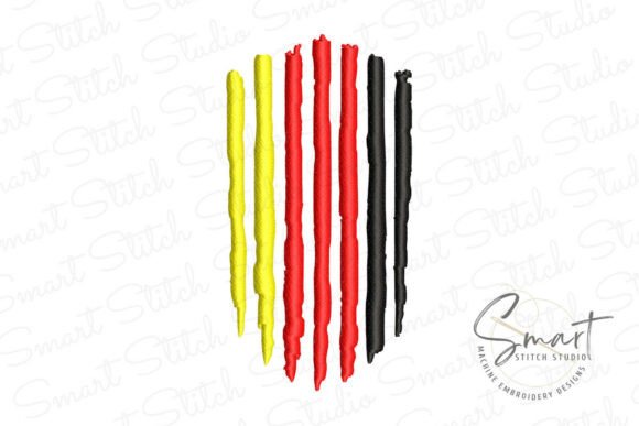 German Distressed Flag