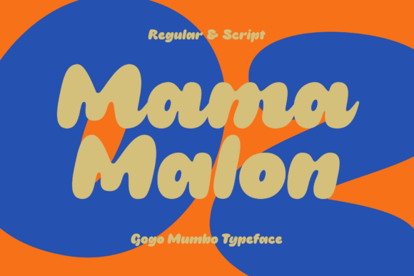 Gogo Mumbo Font PNG with transparent background - Preview 1