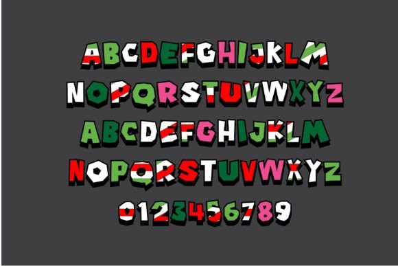 Marvel Mexico Font PNG with transparent background - Preview 2