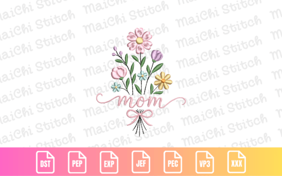 Mom Flower Bouquet Mother's Day