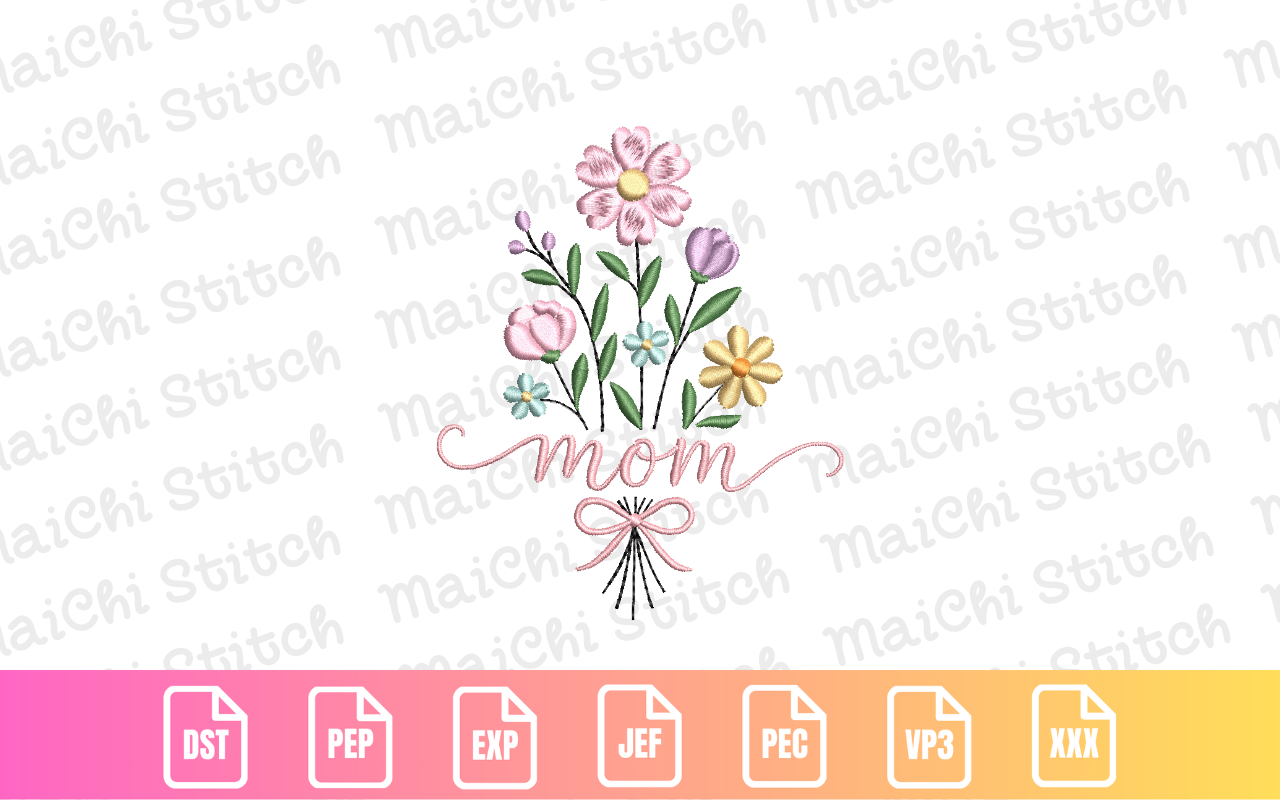 Mom Flower Bouquet Mother's Day