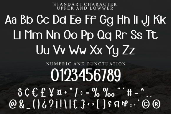 Morning Person Font PNG with transparent background - Preview 5
