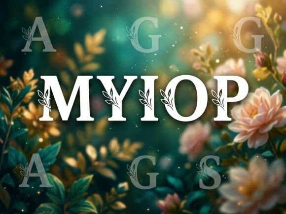 Myiop Font PNG with transparent background - Preview 1