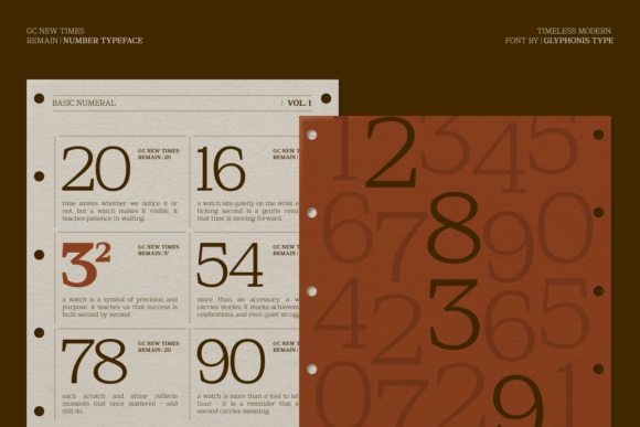 New Times Remain Font PNG with transparent background - Preview 2